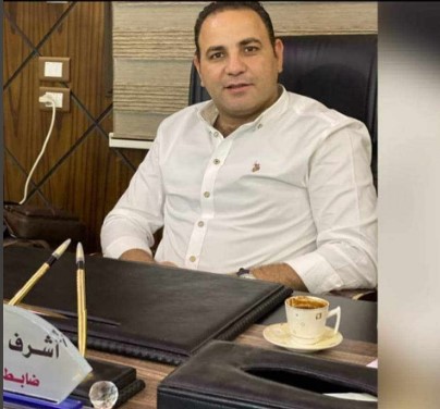 المقدم اشرف الخولى رئيس مباحث قسم شرطة مركز بنى سويف